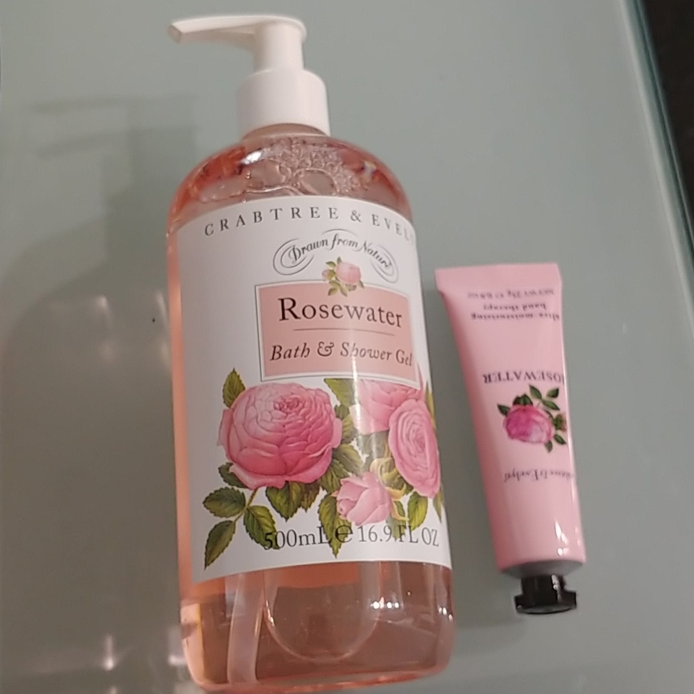 Crabtree & Evelyn Rosewater BATH & SHOWER GEL